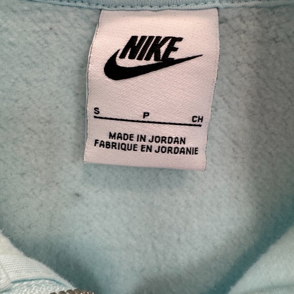 Nike Women's Phoenix Fleece Oversized 1/2-Zip Crop Sweatshirt, Size S - Picture 2 of 2